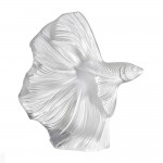 Lalique - Fighting Fish Large Clear 